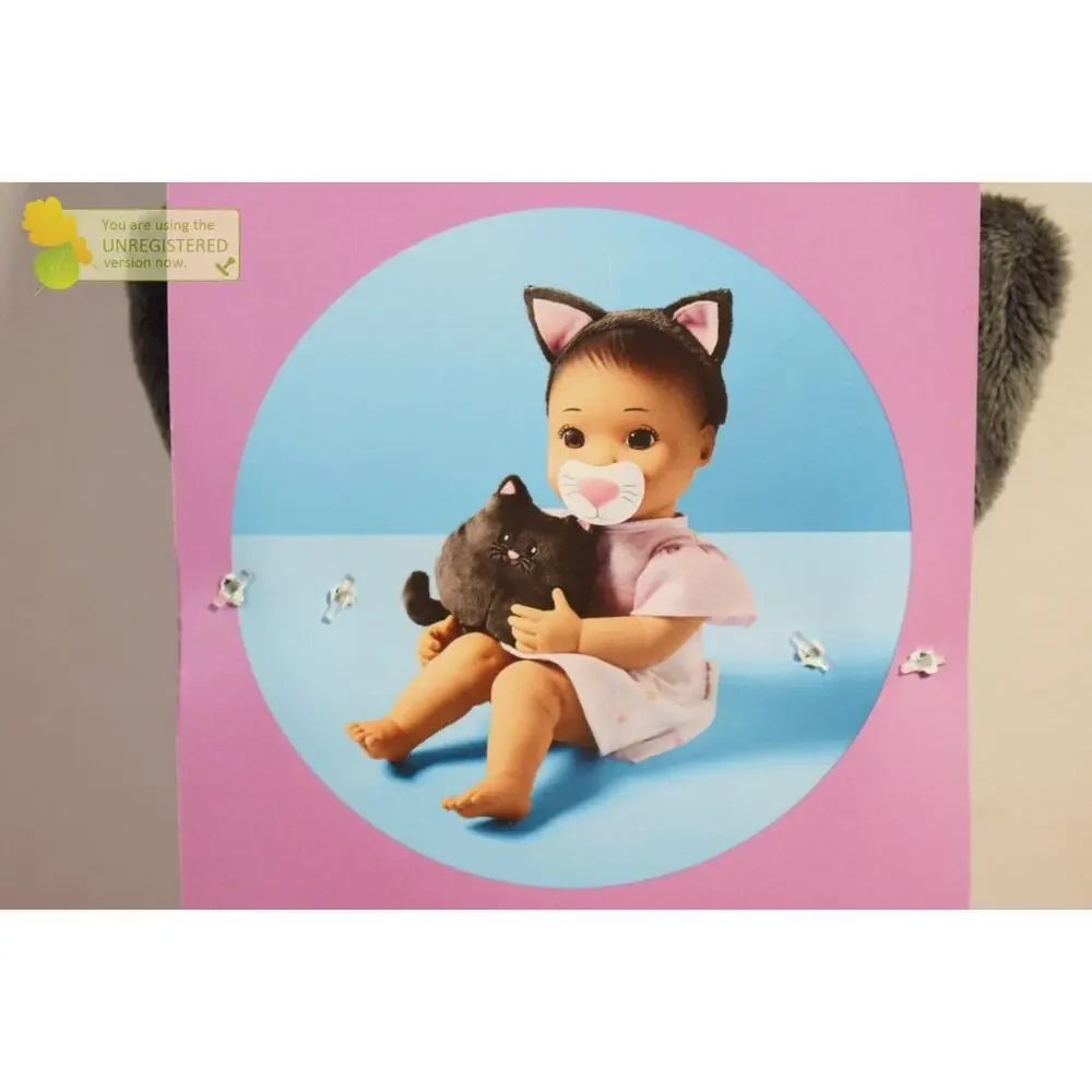 Gigglescape Baby Doll Cat Headband Set